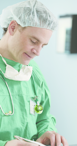 doctor examining